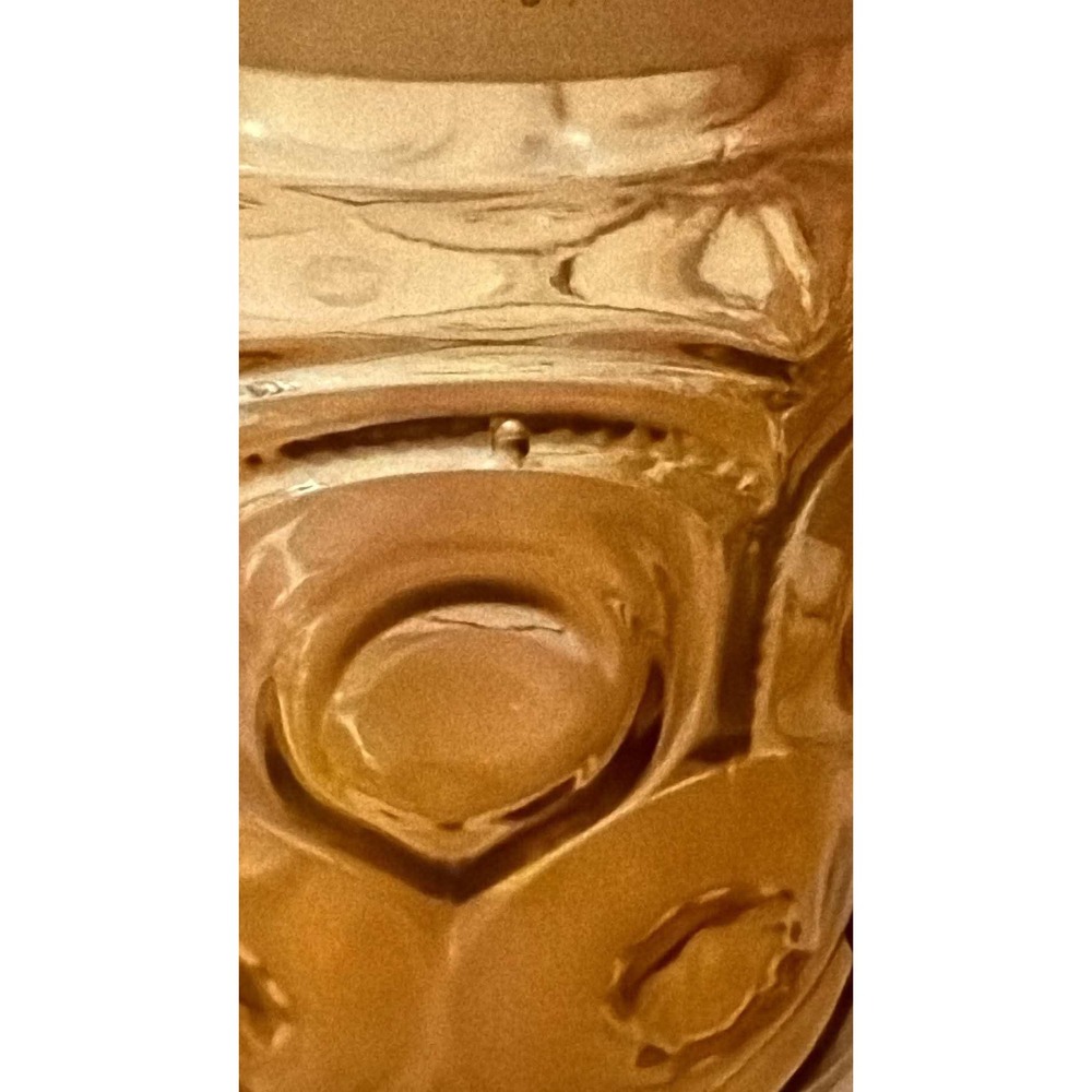 LE Smith Canister Set 4pc Amber Moon and Star Vintage Glass - Picture 6 of 12